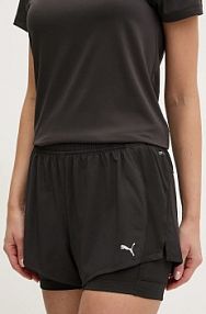 Szorty Puma  czarne damskie 526588