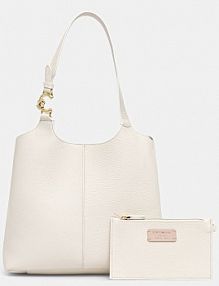 Torebka shopperka Coccinelle  beżowa SHA.11.02.01