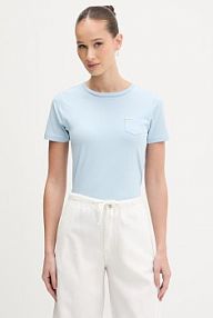 T-shirt Guess Jeans  niebieski damski W5RI52.J1314