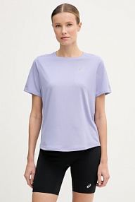 T-shirt ASICS  fioletowy damski 2012D170