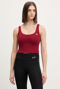 Top treningowy Under Armour  bordowy 6007656