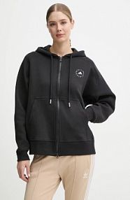 Bluza rozpinana adidas by stella mccartney  czarna damska JF6337