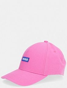 Czapka z daszkiem HUGO Blue  różowa damska 50522023