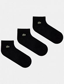 Skarpetki Lacoste  czarne damskie RA2917