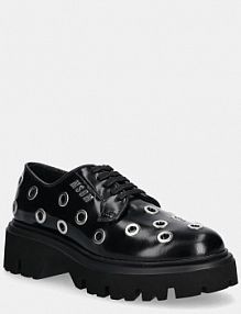 Półbuty sznurowane MSGM  czarne damskie 3741MDS154.51