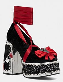 Czółenka Koi Footwear  czarne DBP78