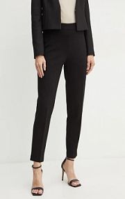 Spodnie eleganckie Boss  czarne damskie 50490056