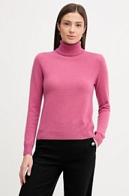 Sweter United Colors of Benetton  różowy damski 1002D2348