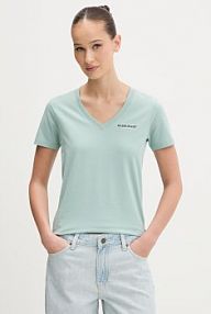 T-shirt Guess Jeans  zielony damski W4YI23.J1314