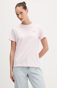 T-shirt Guess Jeans  różowy damski W4YI10.J1314