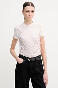 T-shirt Guess  różowy damski W4BI26.J1314