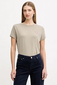 T-shirt Guess  zielony damski W2YI44.J1314