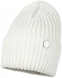 Czapka zimowa Jamiks  beżowa damska SAKARI.merino