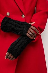  Answear.LAB  czarne damskie rękawiczki