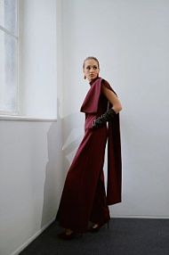 Kombinezon Answear.LAB  bordowy 1YB4WSTL0278.