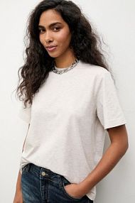 T-shirt Answear.LAB  beżowy damski TR2.tok