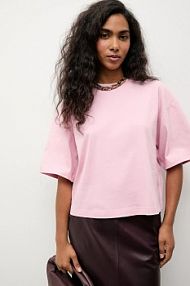 T-shirt Answear.LAB  różowy damski TR4.tok