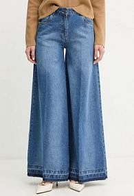 Jeansy Silvian Heach  niebieskie damskie GPA25103JE