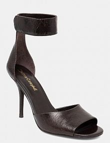 Sandały na obcasie Jeffrey Campbell  brązowe U361.01.005
