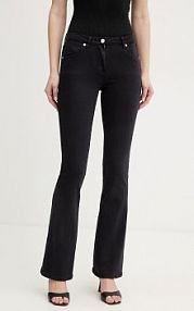 Jeansy Silvian Heach  czarne damskie GPP26057JE