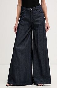 Spodnie eleganckie Silvian Heach  granatowe damskie GPP26113JE