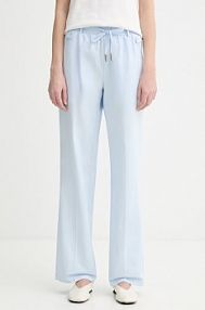 Spodnie eleganckie Silvian Heach  niebieskie damskie GPP26092PA