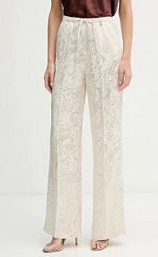 Spodnie eleganckie Silvian Heach  beżowe damskie GPP26026PA