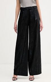 Spodnie eleganckie Silvian Heach  czarne damskie GPP26239PA