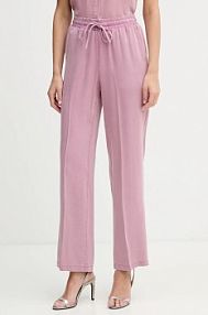 Spodnie eleganckie Silvian Heach  różowe damskie GPP26090PA