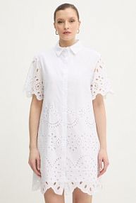 Sukienka Silvian Heach  biała GPP26300VE
