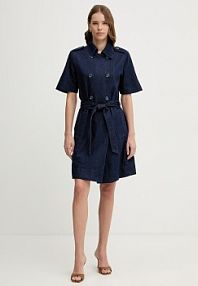 Sukienka jeansowa Silvian Heach  granatowa GPP26019VE