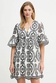 Sukienka Silvian Heach  biała GPP26472VE