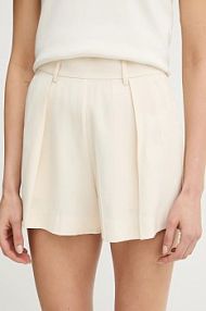 Szorty Silvian Heach  beżowe damskie GPP26247SH