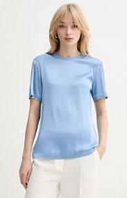 Bluzka Silvian Heach  niebieska damska GPP26191BL