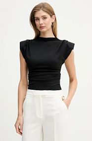 Bluzka Silvian Heach  czarna damska GPP26508TO