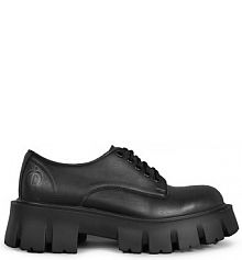 Półbuty sznurowane Altercore  czarne damskie DEIDRA.VEGAN.