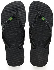 Japonki Havaianas  czarne damskie 4000032.0090