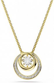 Naszyjnik Swarovski  złoty 5738248