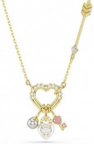 Naszyjnik Swarovski  złoty 5737290