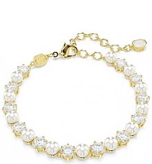 Bransoletka Swarovski  złota 5742026