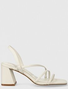 Sandały na obcasie ALDO  białe 13706601.ATLA