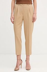 Spodnie eleganckie Sisley  beżowe damskie 4KVXL5CM7