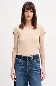 T-shirt G-Star  beżowy damski D24533.4107
