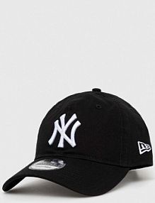 Czapka z daszkiem new era  czarna damska 60348852.BLKW