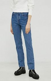Jeansy Levi's  niebieskie damskie 12501.0438