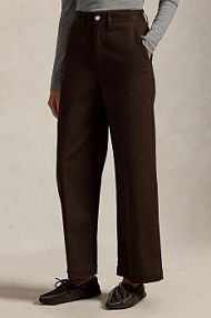 Spodnie eleganckie Polo Ralph Lauren  brązowe damskie 211873988