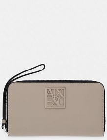 Portfel Armani Exchange  beżowy damski 948486.0A874