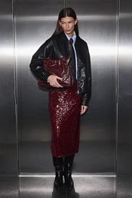 Torebka shopperka Medicine  bordowy RS26-TOD307