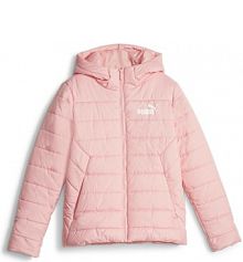 Młodzieżowa ocieplana kurtka essentials  mauved out pink Puma damska
