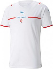 Biała koszulka piłkarska  czech republic facr 2xl Puma damski